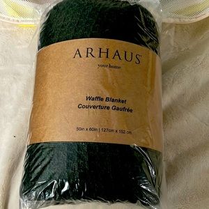 ARHAUS waffle Blanket, 50in x 60in, 100% cotton, made in India